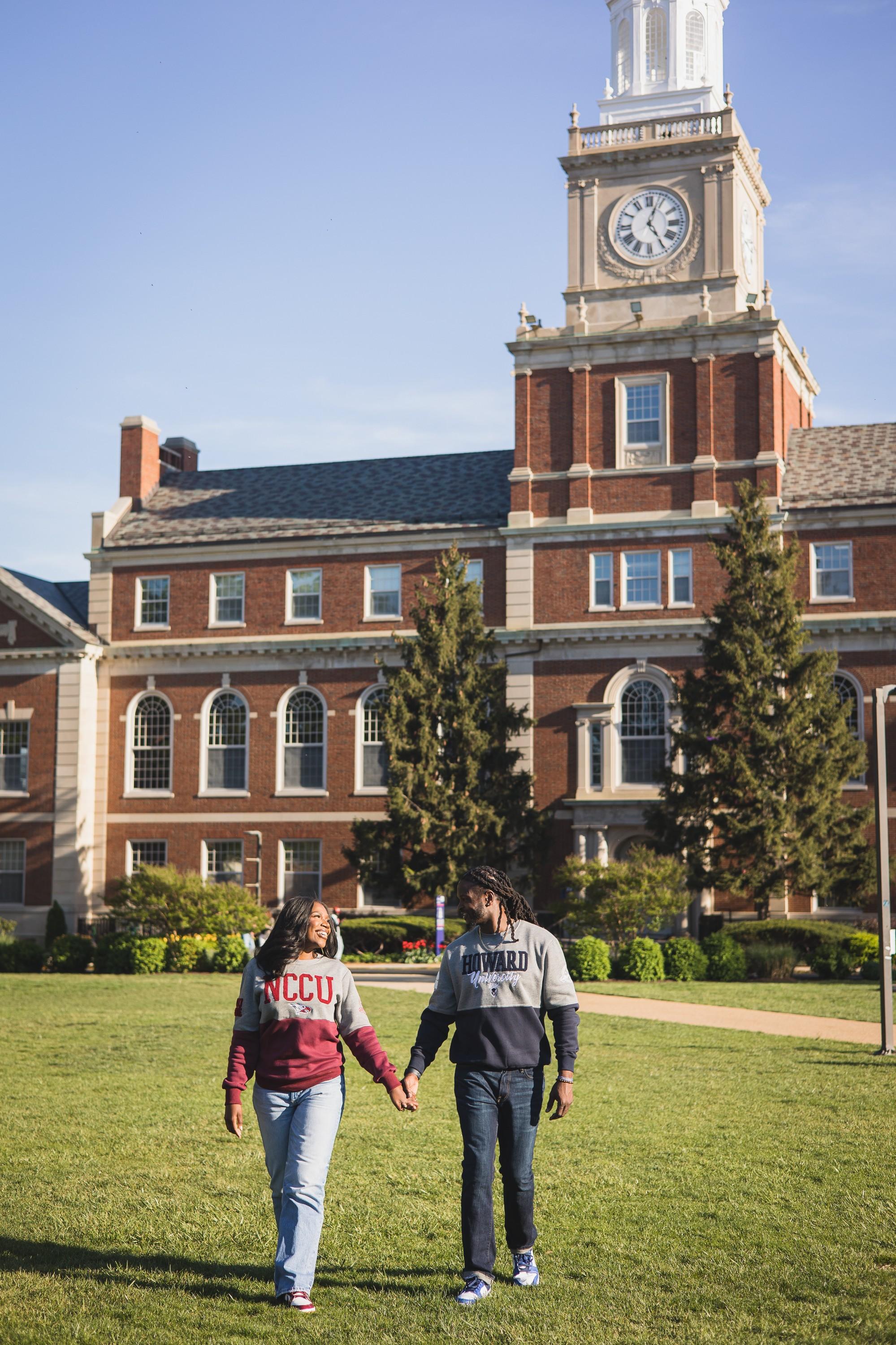Celebrating Love and Heritage: DeAngelo and Vineshia's DC Engagement Session