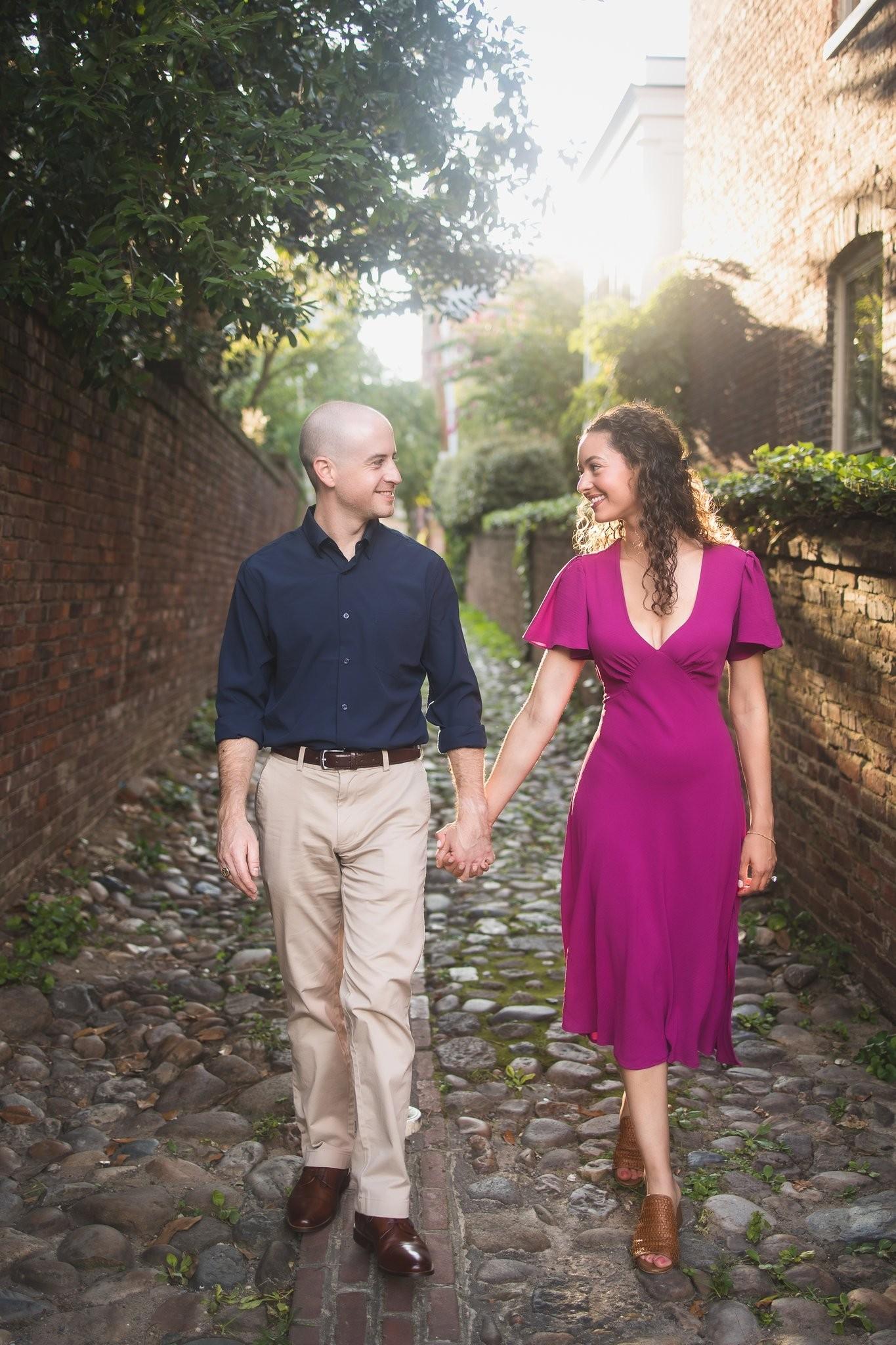 Old Town Alexandria Engagement Session: Josh and Rebekah