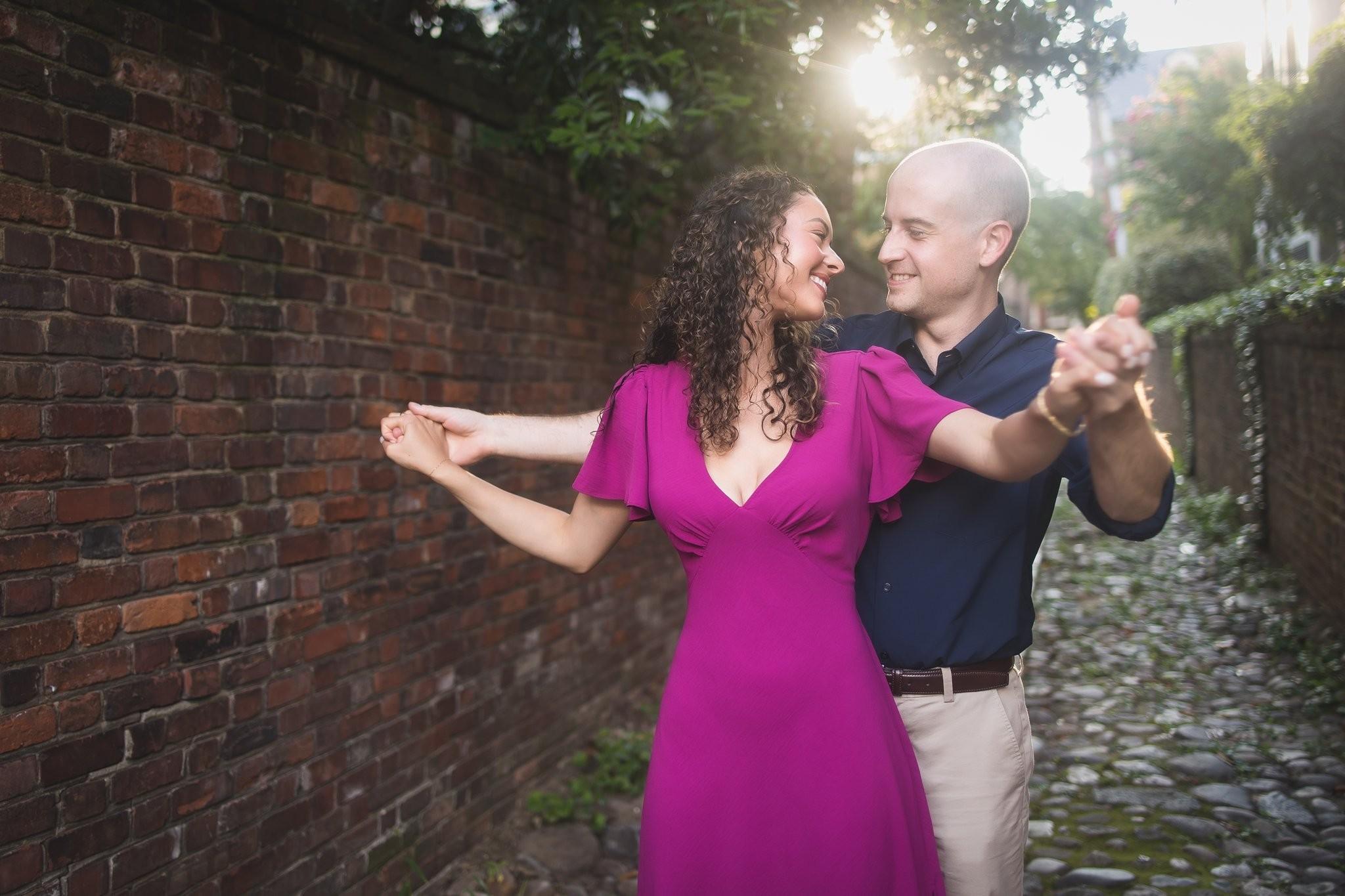 Old Town Alexandria Engagement Session: Josh and Rebekah