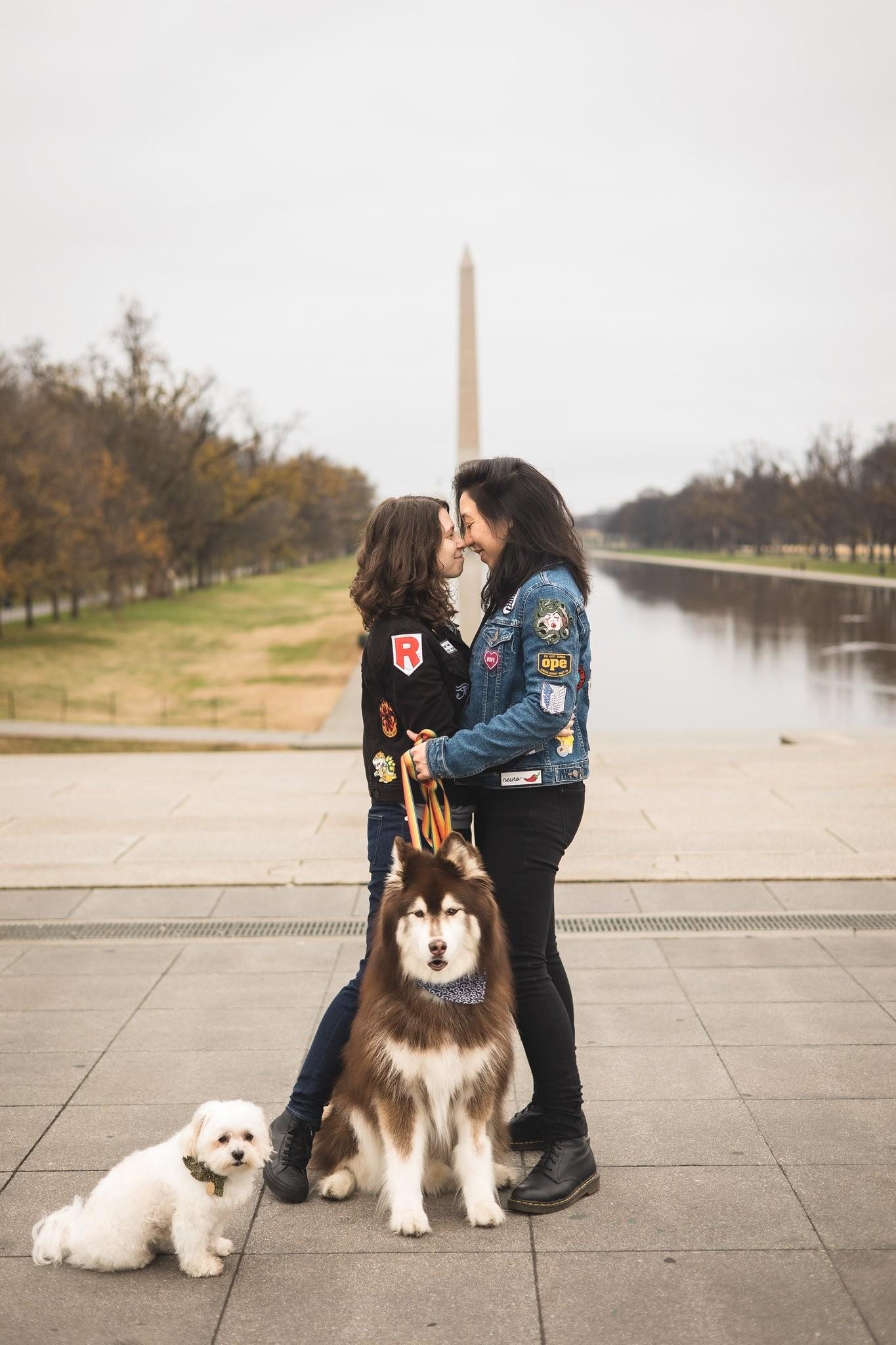 How To Get Amazing Engagement Photos With Your Dog - Tips from a Wedding Photographer